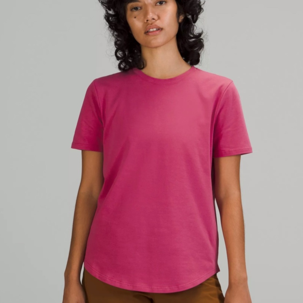 Lululemon love tee pink lychee